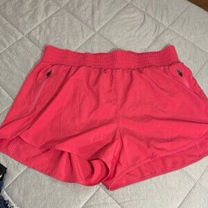 Women's Pink Athletic Shorts